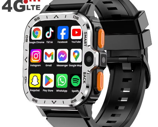 VALDUS 4G Sim Card Android Phone Smartwatch 5G GPS WIFI Dual Camera 2024 Black PGD Smart Watch cover photo collage