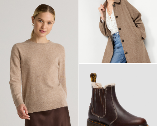 My winter must haves as a freeze baby cover photo collage