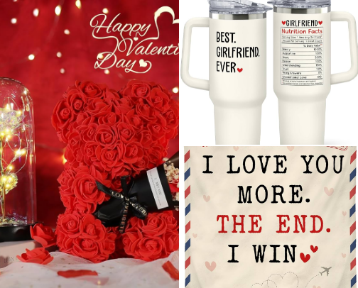 Valentine's Day Gift Ideas cover photo collage
