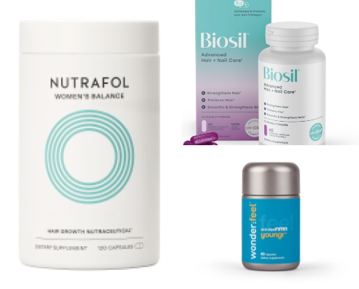 Supplements I swear by. Hair growth, sleep, hormones, mood and anti-aging. cover photo collage