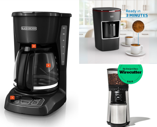 Essential coffee products for coffee lovers ☕✨ cover photo collage