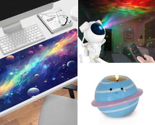 My favourite cosmic desk aesthetic cover photo collage