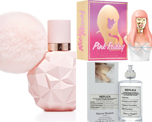 fragrances i'm wearing for the spring cover photo collage