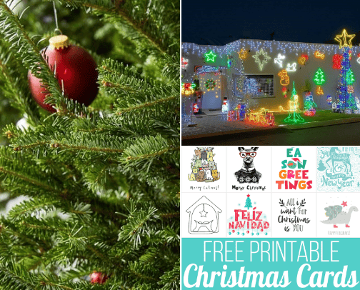 Christmas cover photo collage