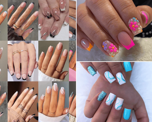 Summer Nails cover photo collage