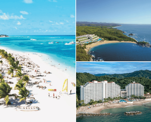 Beach Destinations cover photo collage