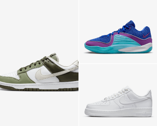 Sneakers for man cover photo collage