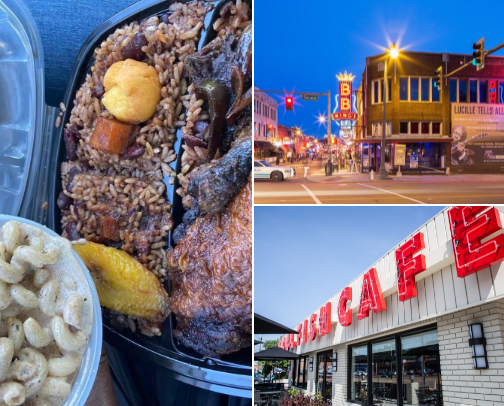 Good Eats in Memphis, TN cover photo collage
