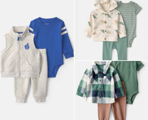 Shop the Full Carter's Baby Boy Collections Here🍼✨ cover photo collage