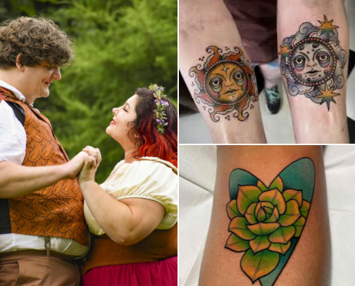 Tattoo Love (featuring Virginia artists) cover photo collage