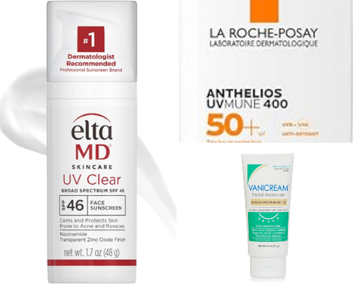 My 15 Favorite Non-Greasy Sunscreens for Sensitive Skin — Available at Sephora, Ulta, Dermstore & YesStyle ☀️ cover photo collage
