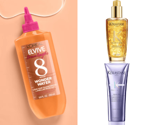 Hair care routine! 💫 cover photo collage