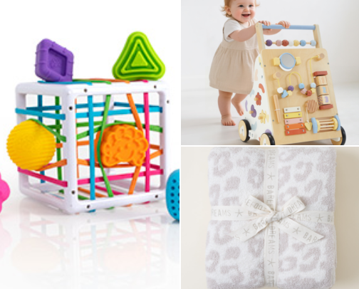 Baby Christmas gifts cover photo collage