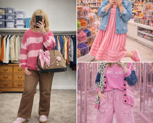Valentine Casual Outfit cover photo collage