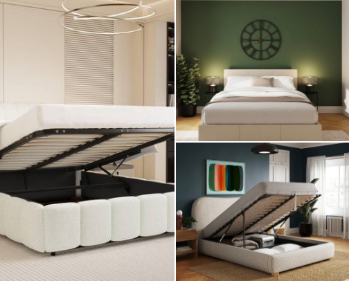 Beautiful Beds Under £800 | Stylish & Affordable Bedroom Finds cover photo collage
