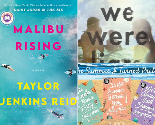 Summer Books Fit for the Beach cover photo collage