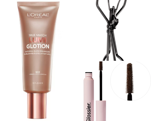 clean girl makeup products 🧼🫧 cover photo collage