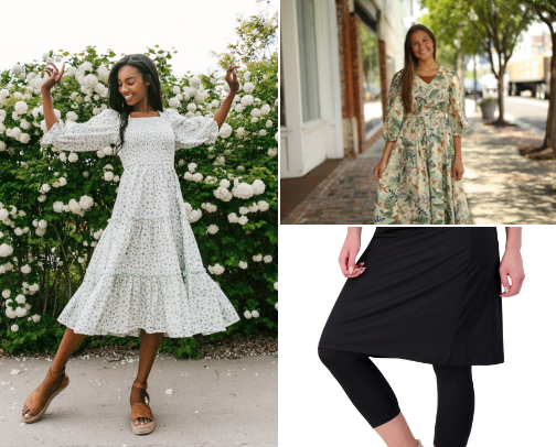 Clothing cover photo collage