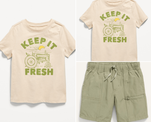 Toddler clothes cover photo collage