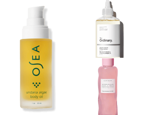 Current skin care obsession cover photo collage