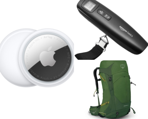 Travel Essentials for long term travel. 2+ months cover photo collage