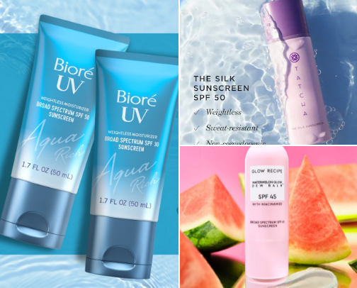 Sunscreen Must-Haves cover photo collage
