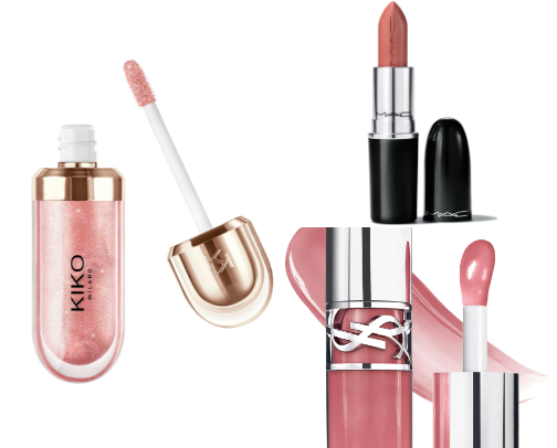Lip products💄 cover photo collage