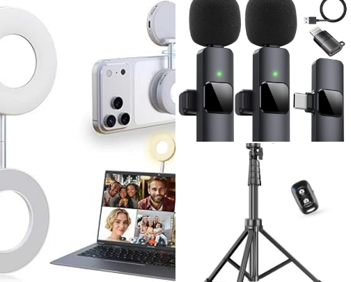 My Mobile Creator Kit (Everything I Actually Use) cover photo collage