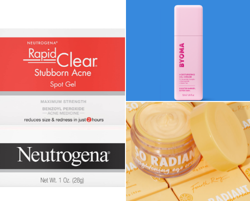 Skin Care cover photo collage