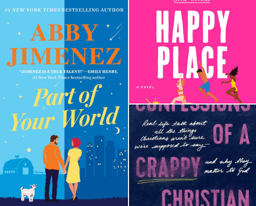 My favorite book recs cover photo collage