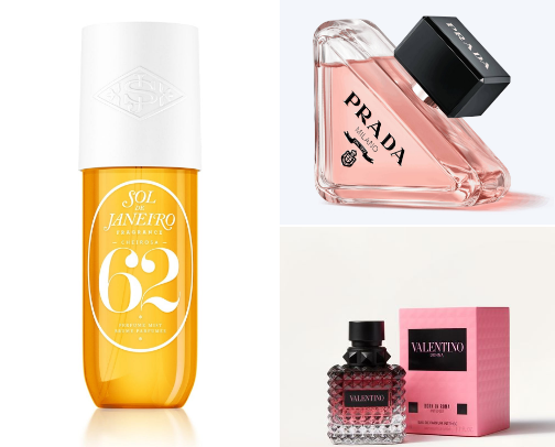 My favorite perfumes cover photo collage