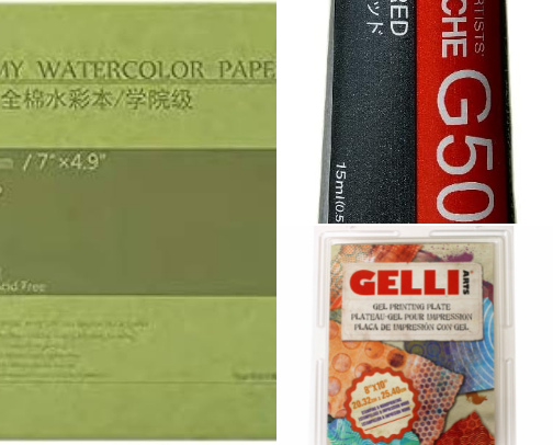 Art Supplies I swear by cover photo collage