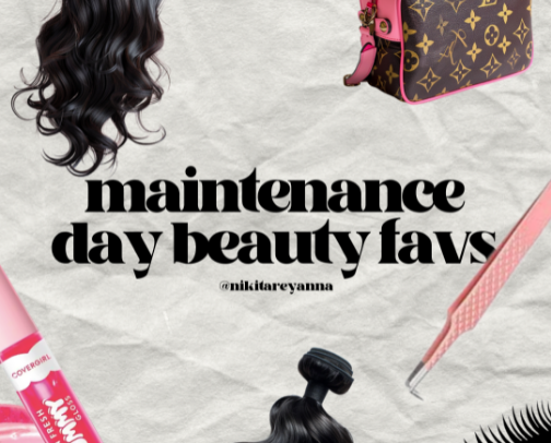 East ATL Beauty Maintenance Day Favs cover photo collage