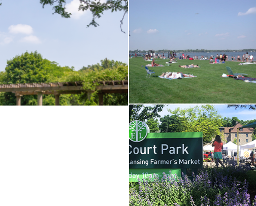 Out & About East Lansing cover photo collage