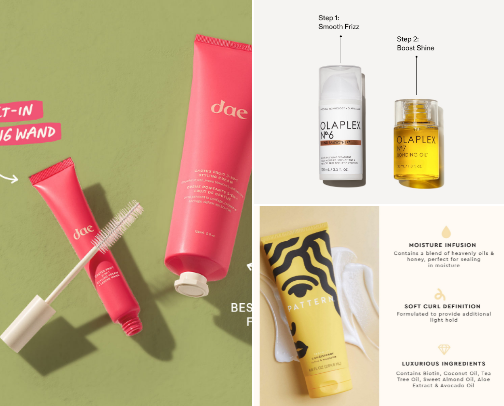 Hair Products for Better Hair Days cover photo collage