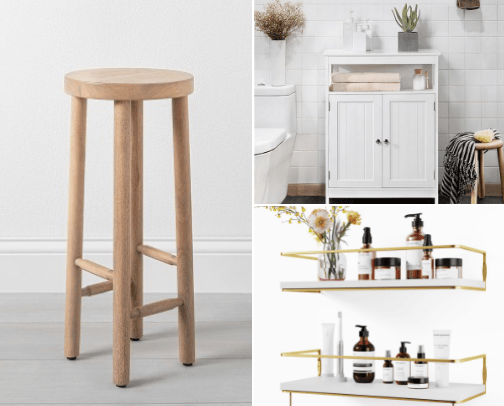Luxury Spa Bathroom on a Budget cover photo collage