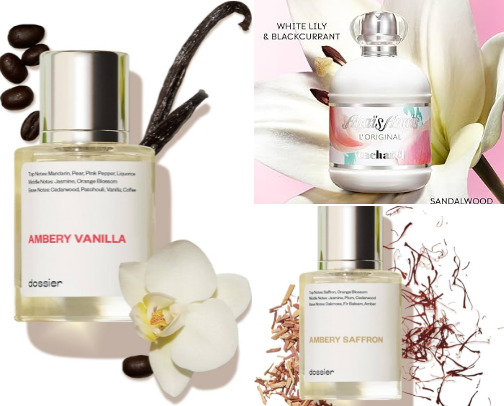 Inexpensive perfumes, worth sharing with others! cover photo collage