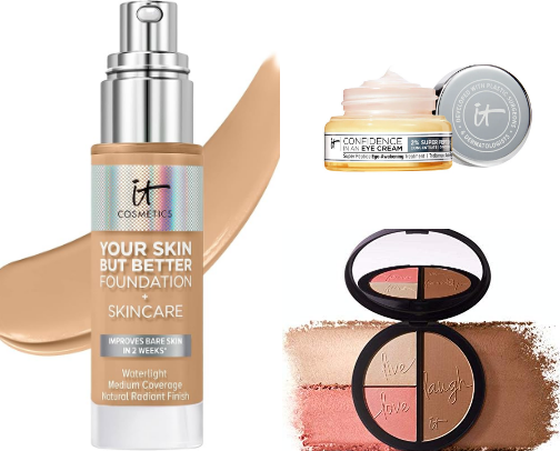 It Cosmetics cover photo collage