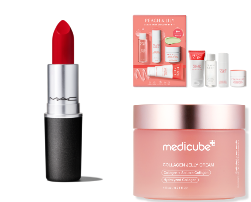 My beauty holy grail products cover photo collage