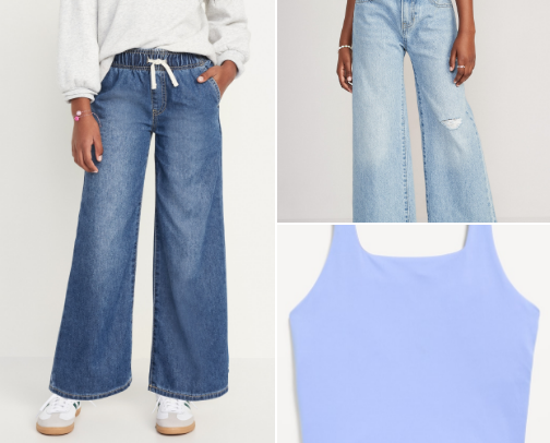 8 Year Old Girls Wardrobe - Old Navy cover photo collage