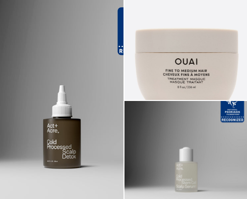 Haircare Essentials for Healthy, Glossy, Damage-Free Hair cover photo collage