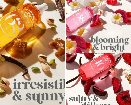 Best body mist cover photo collage