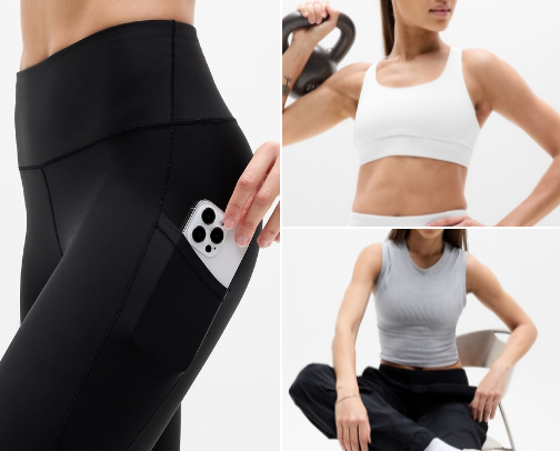 Gym Wear Go-Tos (that I buy in multiples) cover photo collage