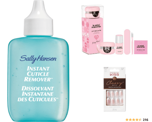 DIY nails 💅🏻 cover photo collage