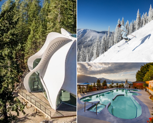 The Kootenay Mountains cover photo collage