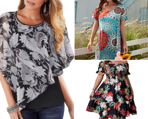 Plus Size Vacation cover photo collage