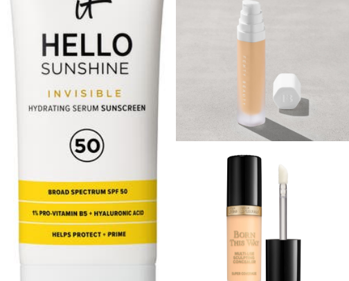 Everything you need for a full face of makeup 💄 cover photo collage