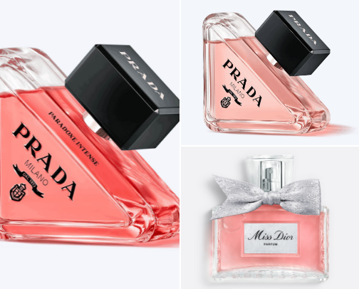 Fragrance cover photo collage