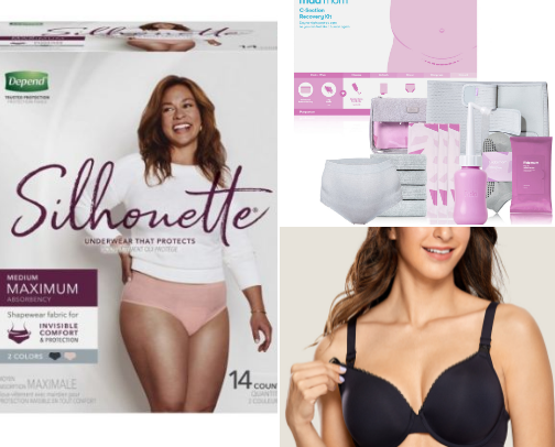 POST-CESAREAN HEALING MUST-HAVES cover photo collage