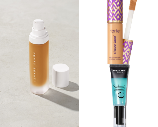 Current Make-Up favs cover photo collage